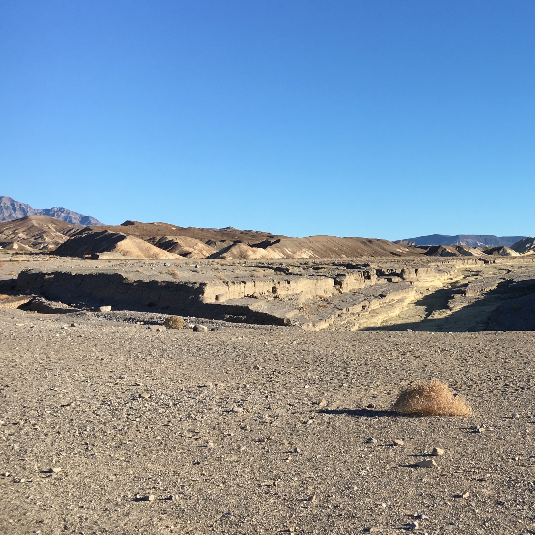 A view of Death Valley National Park