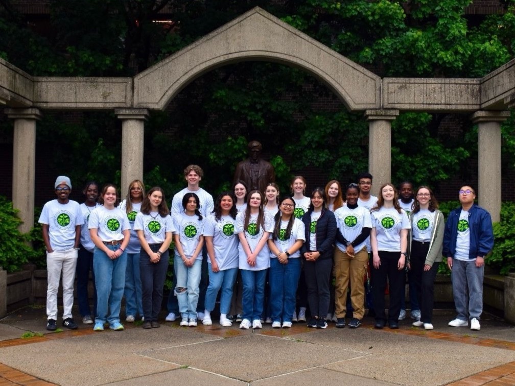 The 2025 cohort of Plant Genomics @ MSU REU Program students