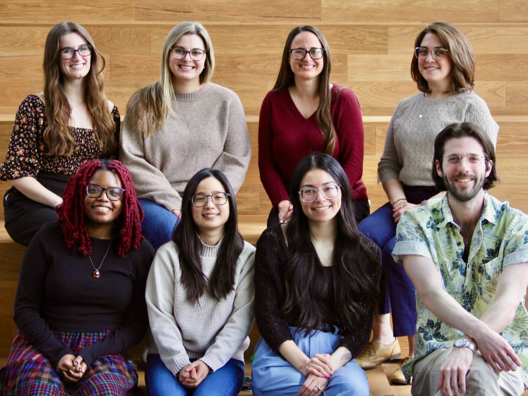 Sarah Lebeis and her lab members
